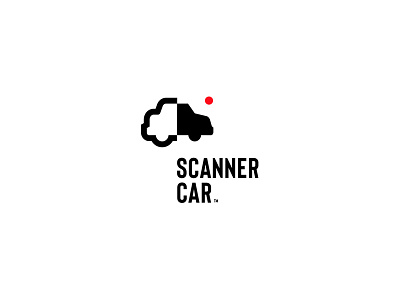 Scanner Car app brand branding car logo mark scanner