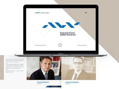 AW Lawyers | Website brand branding elegant lawyer lawyers logo mark minimal typography webdesign