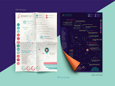 CV Resume Redesign (UI/UX) designer art cv designer grafik graphic designer mediendesign mobile app resume cv ui ui designer uiux ux webdesigner