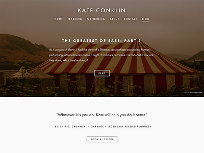 Kate Conklin Blog