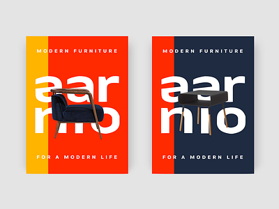 Aarnio Brand Identity Posters