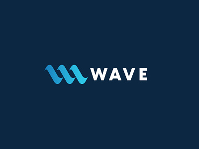 Wave branding design letter w lettermark lines logo minimal minimalist typography w w logo wave wordmark