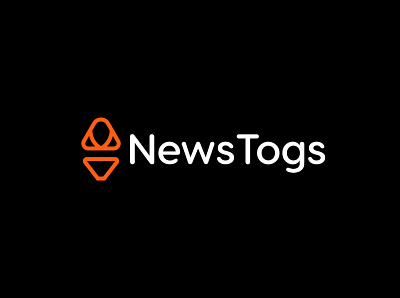 NewsTogs branding design illustration letter n letter t lettermark logo minimal minimalist nt logo togs typography wordmark