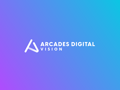 Arcades Digital branding design illustration lettermark logo minimal minimalist typography ui wordmark