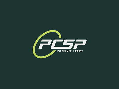 PCSP branding design illustration lettermark logo minimal minimalist typography ui wordmark