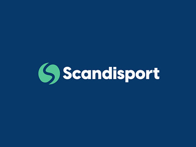 Scandisport branding design illustration letter s lettermark logo minimal minimalist typography ui wordmark