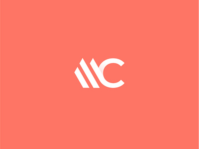 MC Logo Icon branding design illustration lettermark logo mc logo minimal minimalist typography ui wordmark