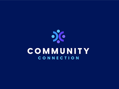 CC Logo branding cc cc logo community design illustration lettermark logo minimal minimalist people typography ui wordmark
