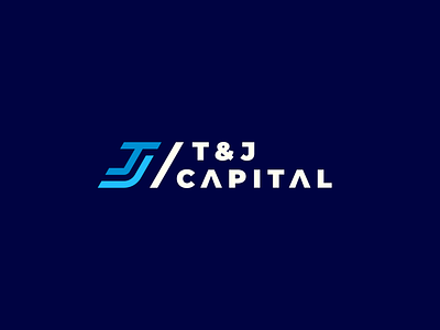 T&J Capital branding design illustration lettermark logo minimal minimalist t and j logo tj typography ui wordmark