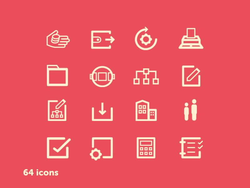 UI icons bank crm glyph glyphs icon icons ui