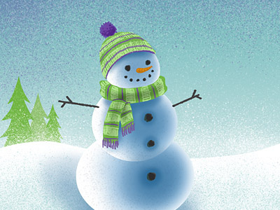 Snowman christmas scarf snow snowman trees winter wonderland wooly hat xmas