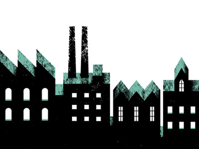 Factories chimney england factory industry skyline urban windows