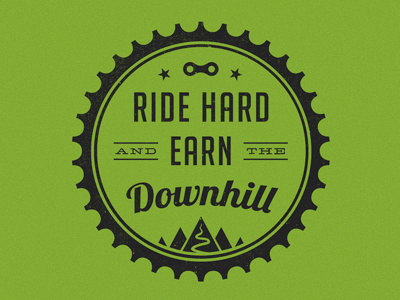 Ride bicycle bikes biking challenge design downhill logo riding sport