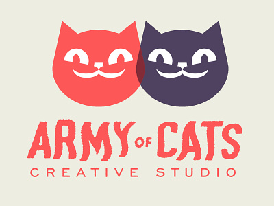 Army of Cats Creative Studio army of cats cats design graham pilling kitties leeds logo maskot studio uk