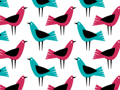 Beaks beaks birds design pattern repeat