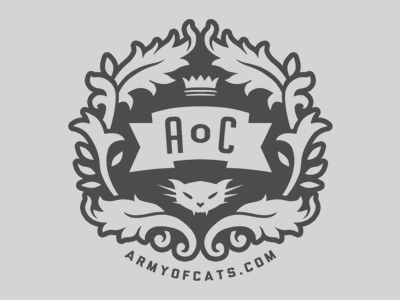 Stamp cat design logo stamp