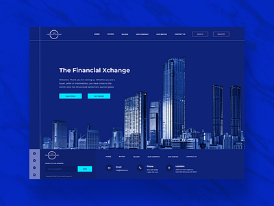 Financial tfxlive landing page 2020 trend branding concept financial financial services fintech landing page startup ui ui design uidesign ux uxdesign webdesign