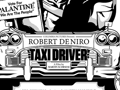 Taxi Driver alternative deniro exploitation goodfellas movie poster scorsese taxi driver