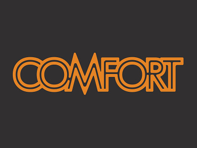 Comfort Remix logo skateboarding type