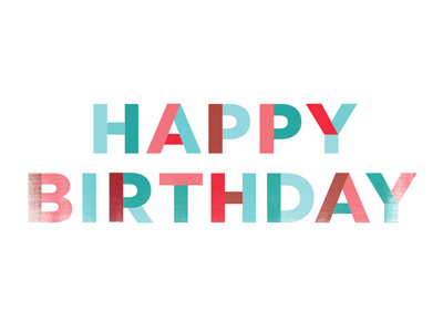 Happy Burfday by Nick Turner on Dribbble