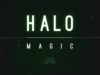 Halo Magic dark halo magic ostrich sans sans serif space uppercase