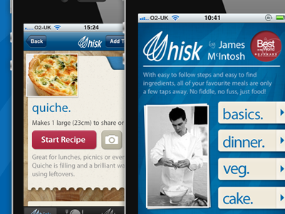 Whisk app blue cooking ios iphone whisk