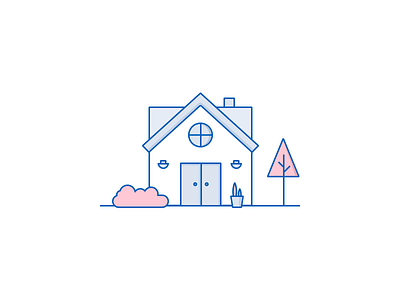 Propertynews Illustration branding design house icon illustration property