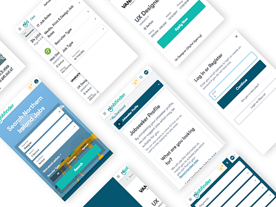 nijobfinder Mobile UI mobile nijobfinder responsive ui