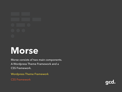 Morse Promo