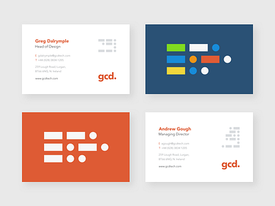 Business Cards avenir branding business cards morse code software company