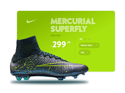 Nike product shot 012 daily ui ecommerce football nike product soccer