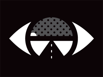 The Journey Ends campus eye gif road vector