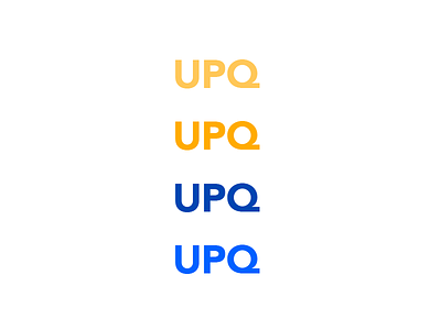UPQ branding & colour experimentation
