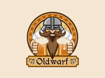 Oldwarf Beer Label