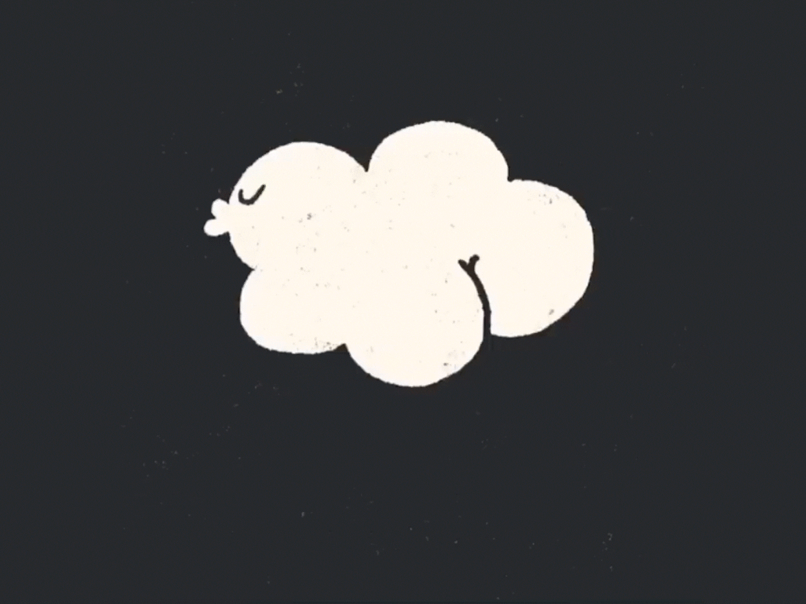 Make it CLAP ⚡️ animated animation booty butt cloud lightning mograph motion motion design motion graphics sky thunder twerk