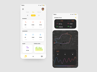 Fitness tracker App