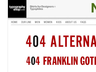 Dribbble Ts404 1 404 redirect type typography