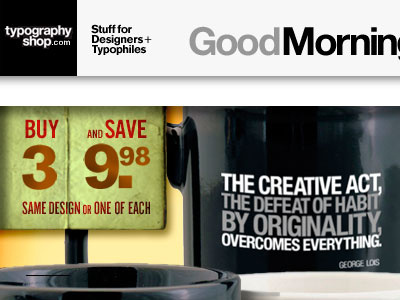 Typographyshop Homepage6 15 1 coffee e commerce george lois logo marketing mug product psd sale typography typographyshop
