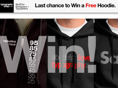 Win a free hoodie mailer clothing free helvetica hoodie typography