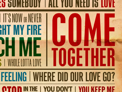 Love Story 1960s 2 poster typography typographyshop vernacular