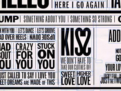 Love Songs: The 80s Poster