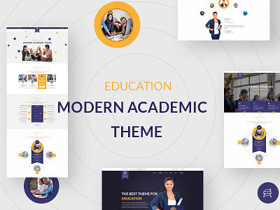 Education websites design education university web