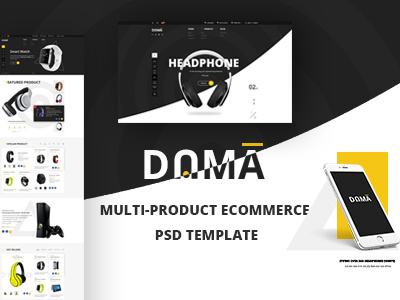 Dama - Multi Prodcut eCommerce ecommerce product shop webdesign