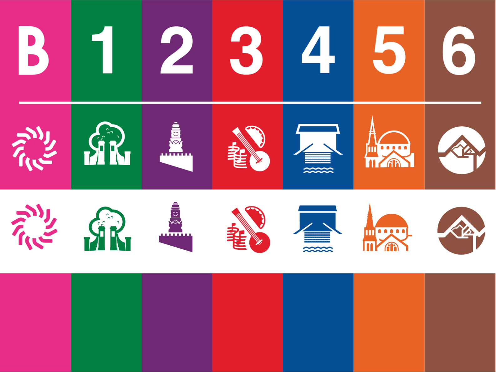 Floor Labels for Parking Garages by Mark VDH on Dribbble