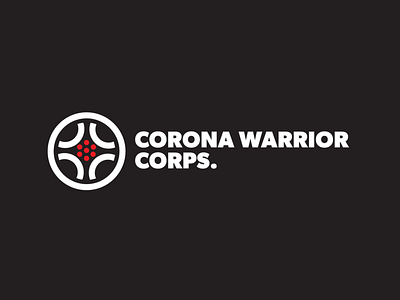 Corona Warrior Corps Logo coronavirus covid19 grocery healthcare lowell massachusetts symbol warrior