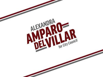 Amparo-Del Villar Campaign