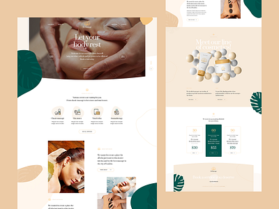 BeMassage 💆‍♀️💆‍♂️ design health landingpage massage onepage poland theme ui ux visiontrust web webdesign webdesigner website wordpress