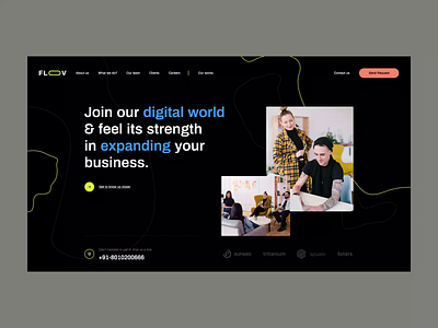 Floov agency animation design designagency ecommerce illustration landingpage minimalistic onepage poland ui ux visiontrust web webanimation webdesign webdesigner webdevelopment website wordpress