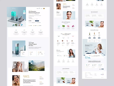 Jacqueline Piotaz Switzerland - Product Page agency animation bio branding cosmetic cosmetics ecommerce landingpage onepage poland product productpage swiss switzerland ui ux web webdesign webdesigner website