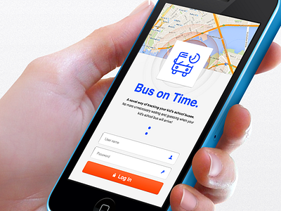 Bus on Time! app bus iphone ui